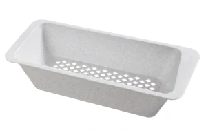 BÍLÝ odkapávací košík pro technický dřez XXL