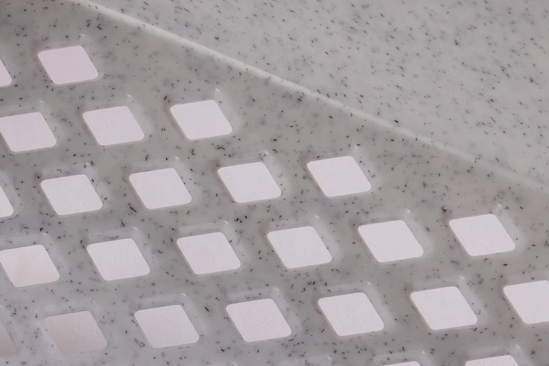 BÍLÝ odkapávací košík pro technický dřez XXL