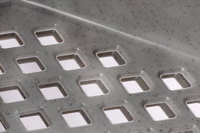 ŠEDÝ odkapávací košík pro technický dřez XXL